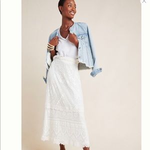 NWT Anthropologie Farm Rio Stacie Maxi Skirt